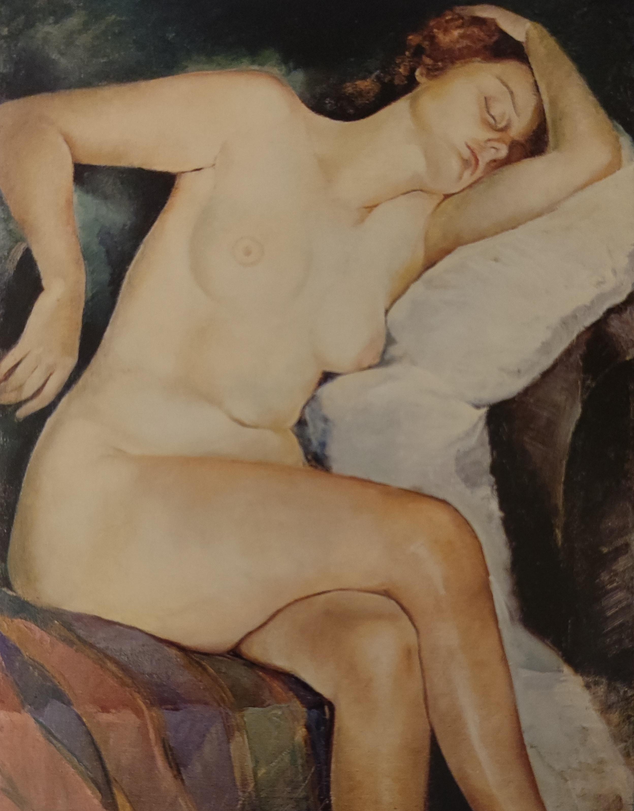 Fanciulla dormiente, 1939. Collezione privata Raffaella Campanella